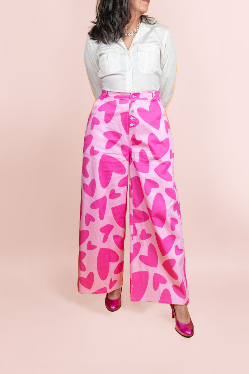 Pinky Dreams Set: Blazer + Wide Pants