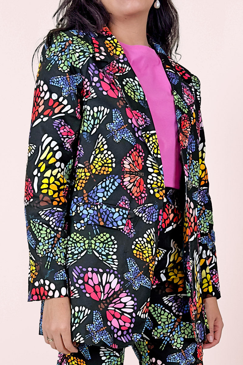 Butterflies Night Blazer