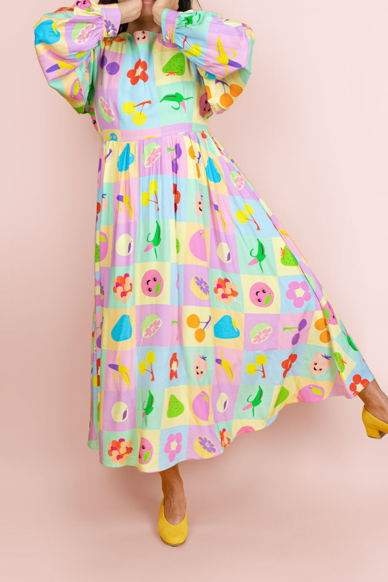 Sample Fruttis Midi Dress #2225 (4XL)
