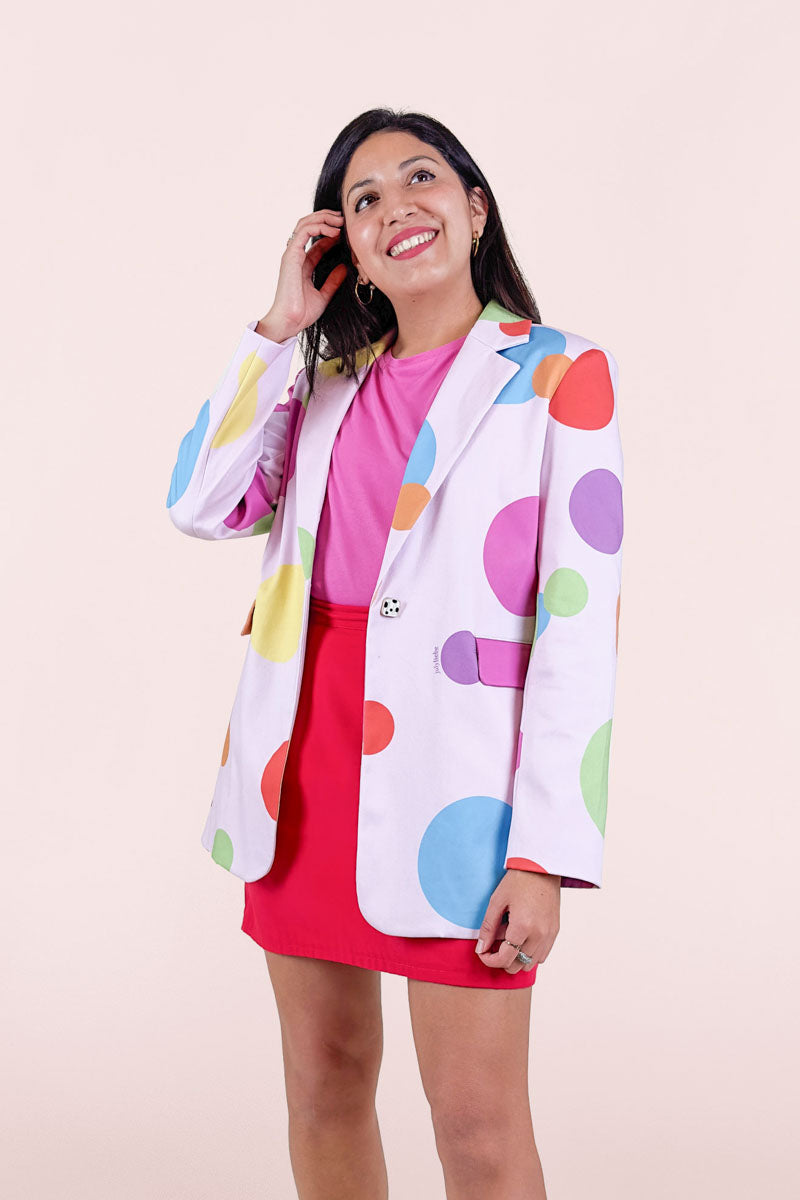 Sample Happy Dots Blazer #2713 (2XL)