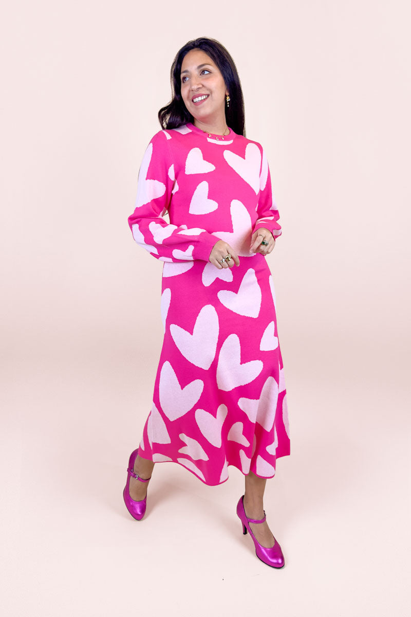 Pinky Dreams Knit Kleid