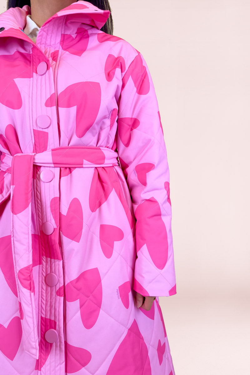 Pinky Dreams Padded Coat