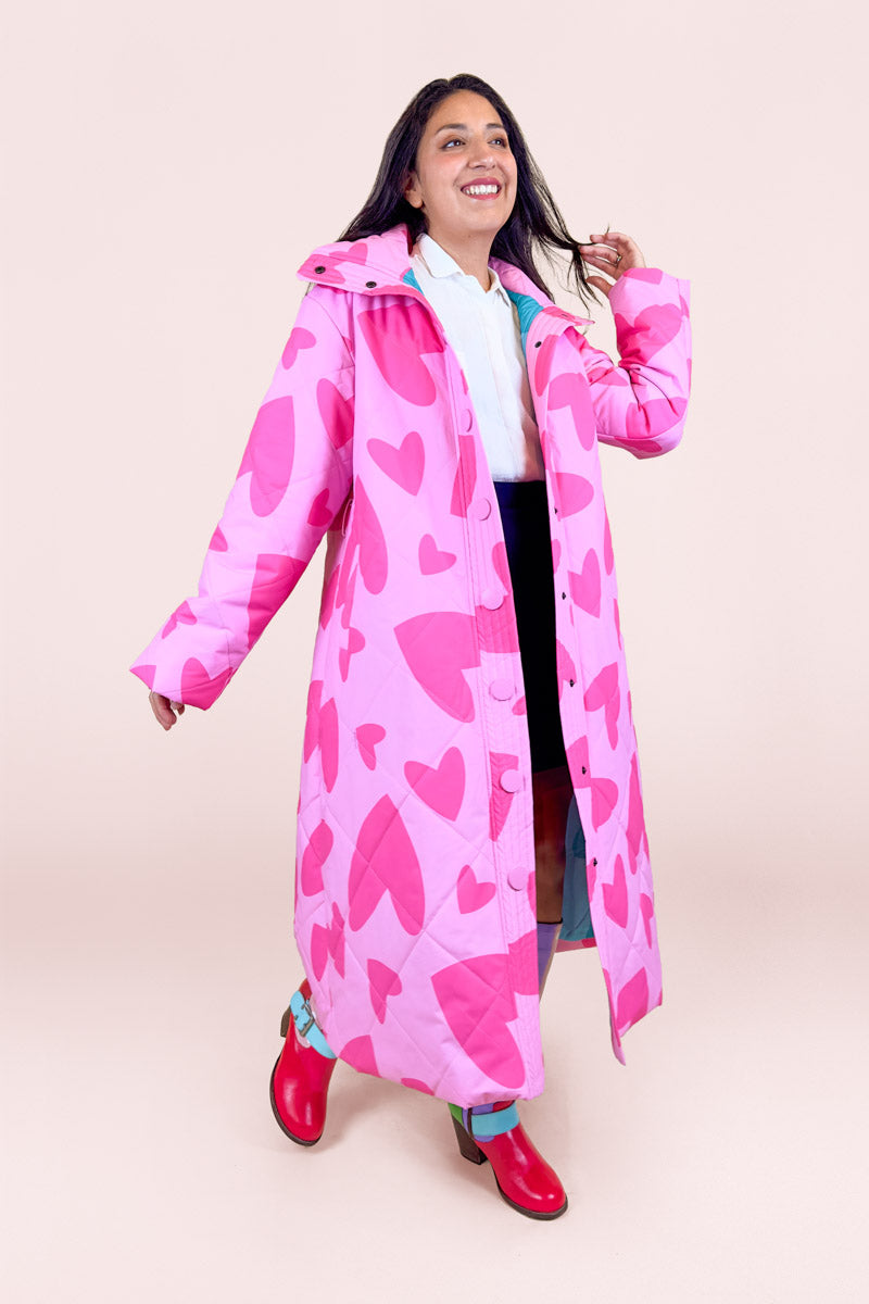 Pinky Dreams Padded Coat