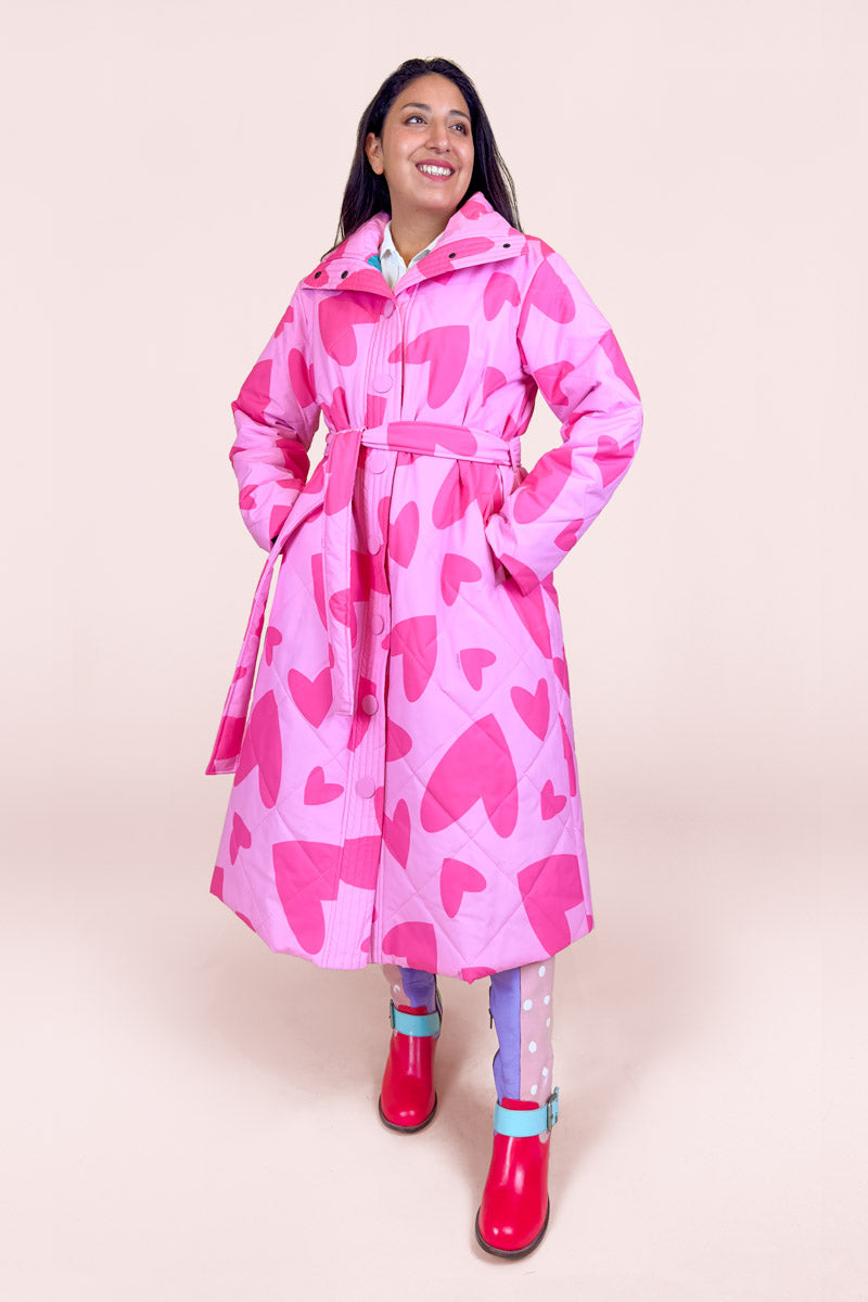 Pinky Dreams Padded Coat