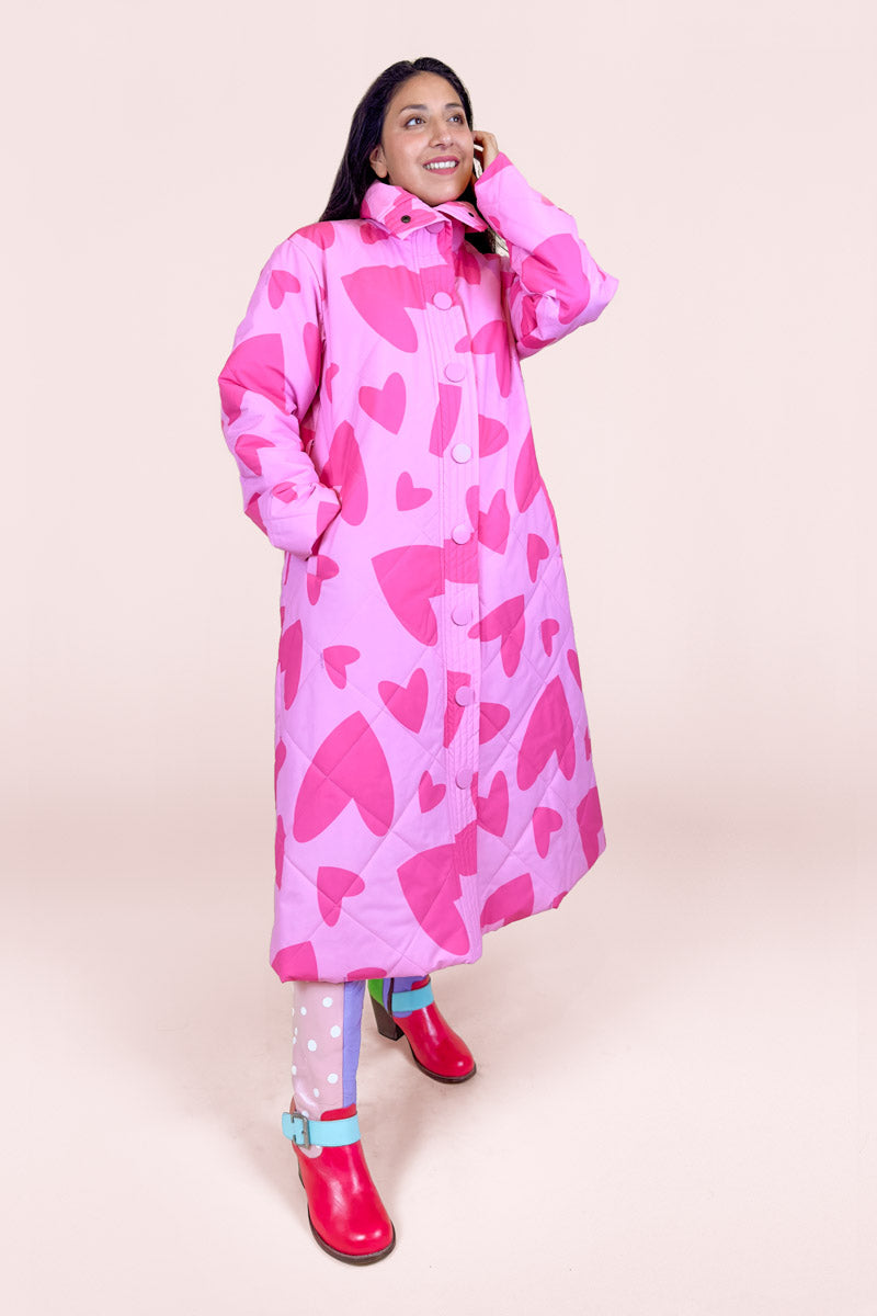 Pinky Dreams Padded Coat