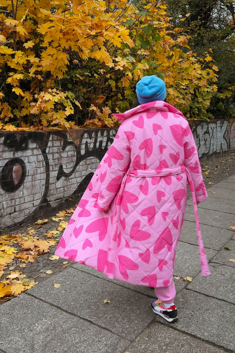 Pinky Dreams Padded Coat