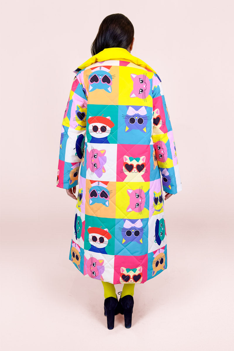 Pop Cats Padded Coat