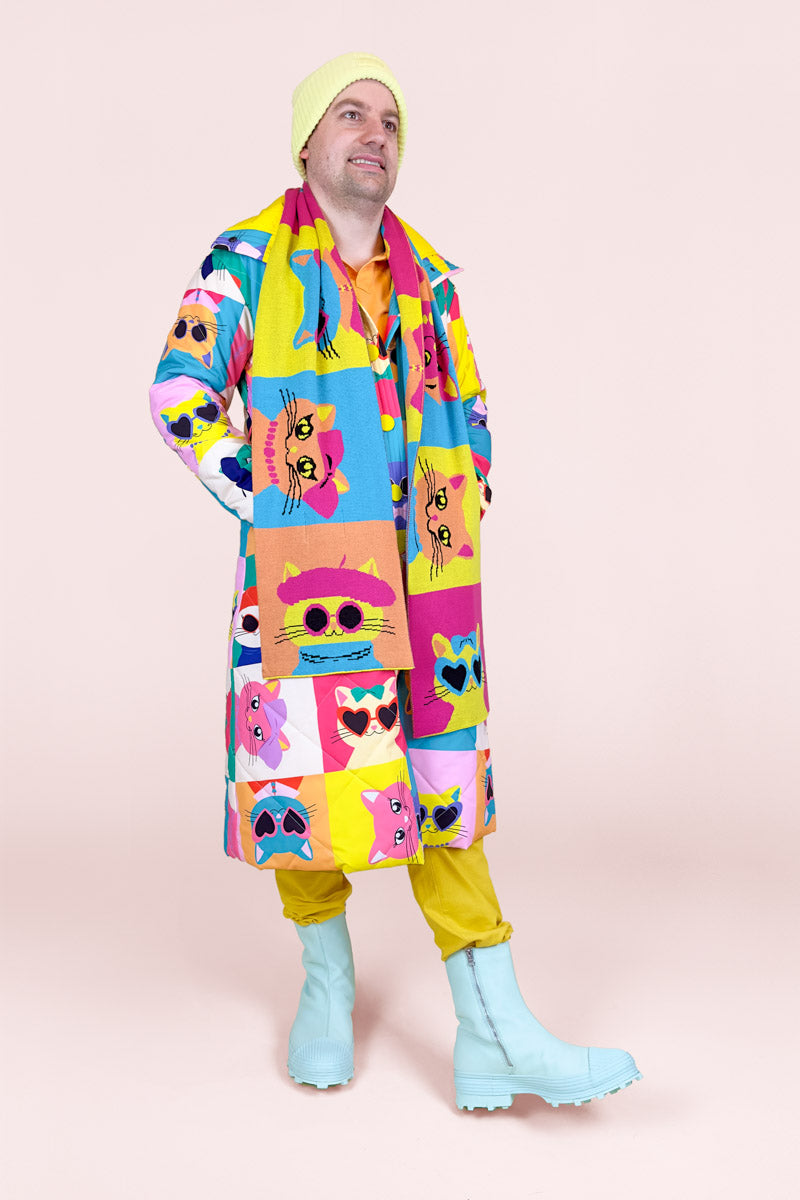 Pop Cats Padded Coat