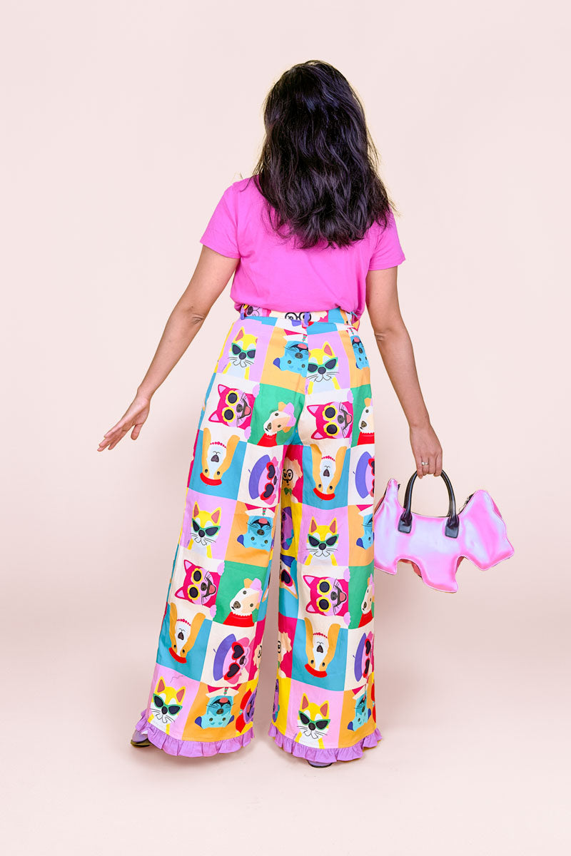 Sample Pop Dogs Wide Pants #2344 (3XL)