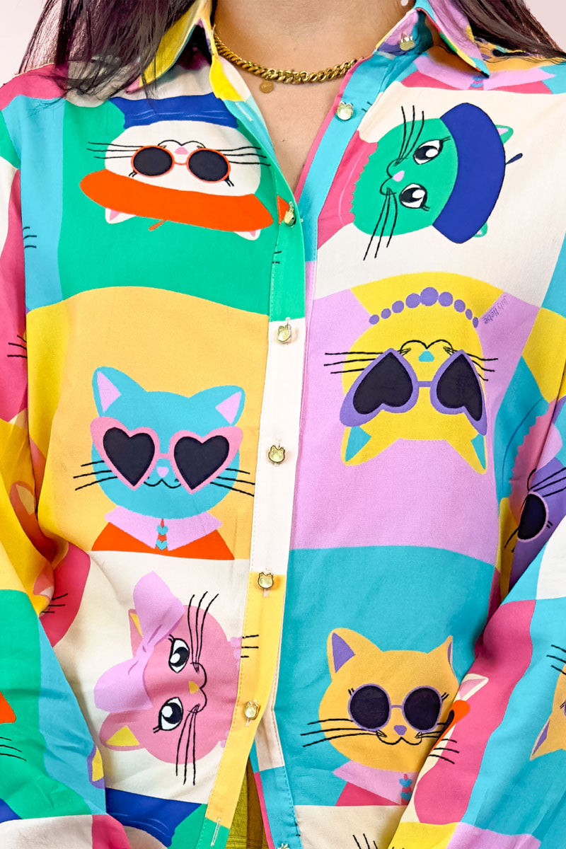 Camisa Pop Cats