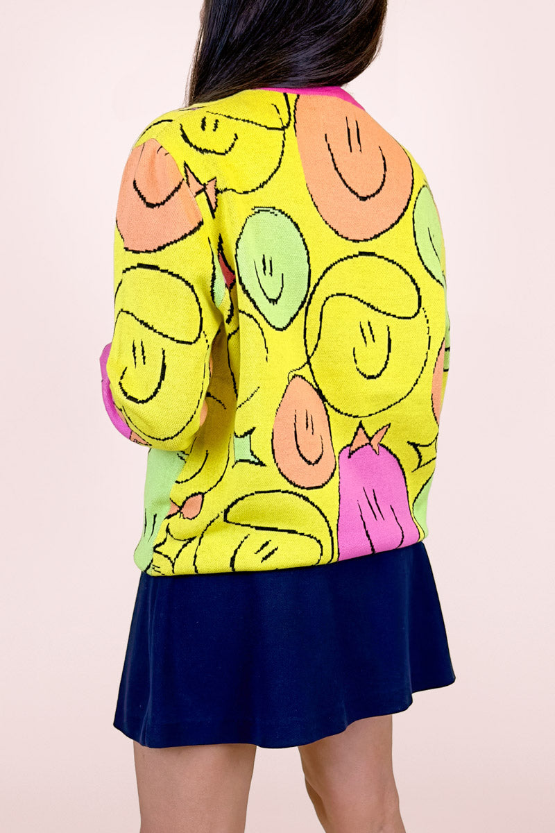 Spread Happiness Knit Pullover