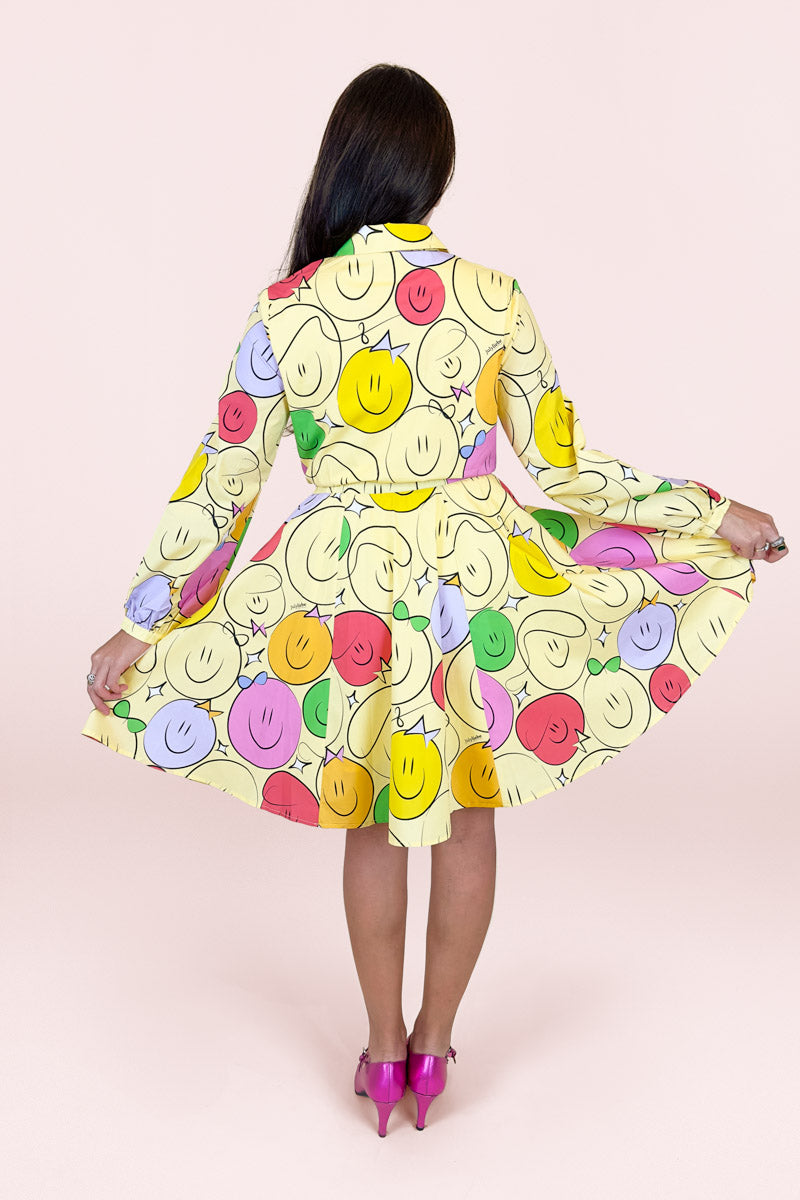 Spread Happiness kurzes Kleid