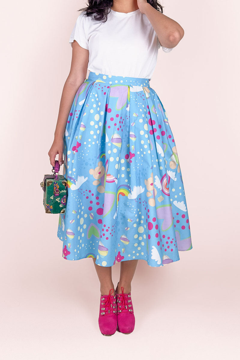 Sample Sweet Universe Midi Skirt #3042 (3XL)